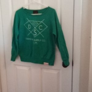 Diamond 💎 Supply Co. X-small teal sweatshirt
